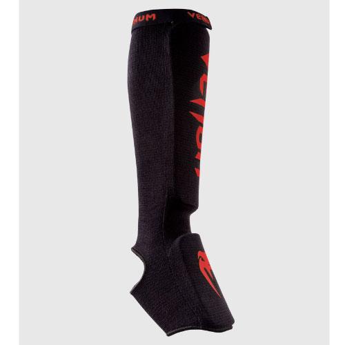 Venum Kontact Shin Guards - Black/Red – The Fight Factory