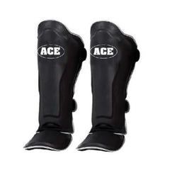 Ace Fight Gear Shin Guards Ace Elite Leather Shin Guards