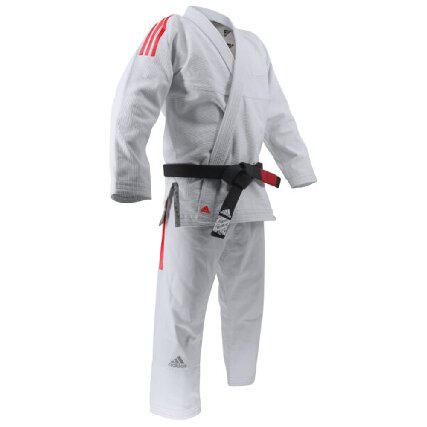 Adidas BJJ Gis A0 / White/Red Adidas Pro BJJ Gi