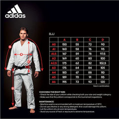 Adidas BJJ Gis Adidas Challenge Adult Bjj Gi - Black/Red