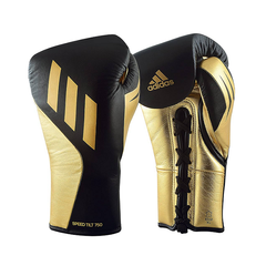 Adidas Black/Gold / 8oz Adidas Speed Tilt 750 Fight Gloves