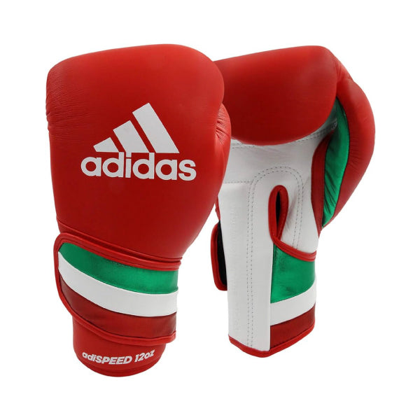 Adidas. Boxing Gloves Adidas Adispeed Boxing Gloves Red/White/Green