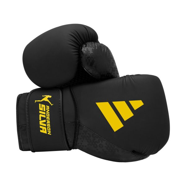 Adidas Boxing Gloves Adidas x Anderson Silva Everyday Use Boxing Gloves Black