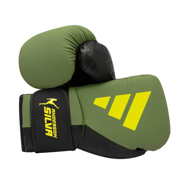 Adidas x Anderson Silva Everyday Use Boxing Gloves Green