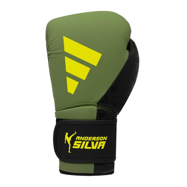 Adidas Boxing Gloves Adidas x Anderson Silva Everyday Use Boxing Gloves Green