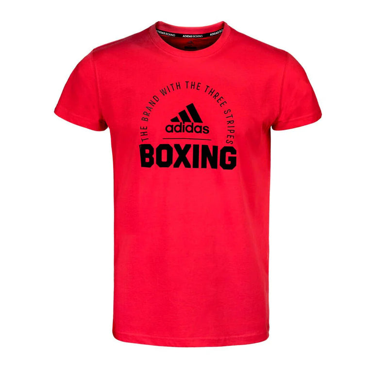 Adidas Boxing Community T Shirt - Red