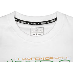 Adidas Boxing T Shirts Adidas Boxing WBC Champion of Hope T Shirt - White