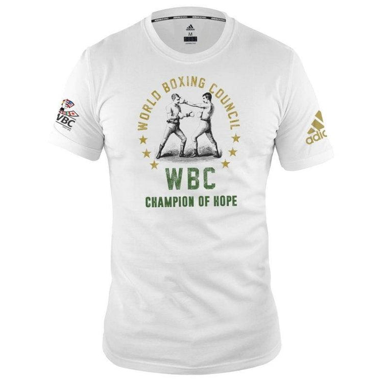 Adidas Boxing WBC Heritage T Shirt - White