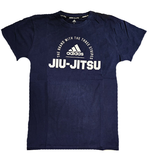 Adidas Jiu Jitsu Community T Shirt - Navy Blue