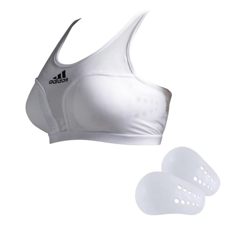 Adidas Womens Boxing Chest Guard Compress Bra Top