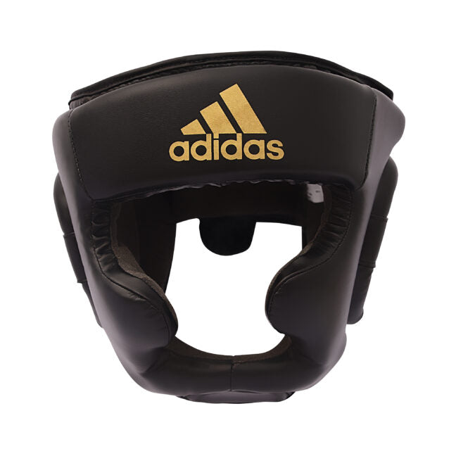 Adidas Head Guards Adidas Speed Leather Head Guard with Chin