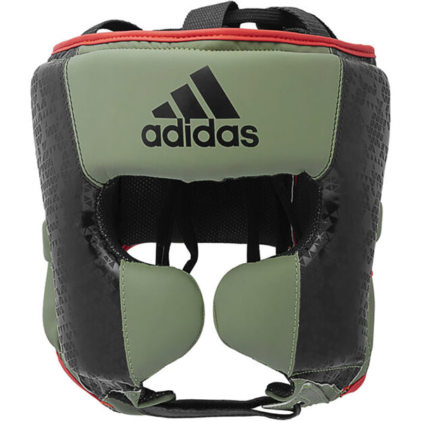 Adidas Head Guards M / Green Adidas Combat 50 Boxing Head Guard