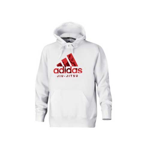 Adidas Hoodies & Long Sleeve Adidas Badge of Sport Jiu Jitsu Hoodie - White