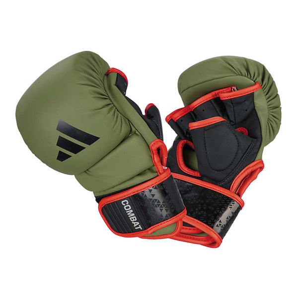 Adidas MMA Gloves Sparring S / Green Adidas Combat 50 MMA Sparring Gloves