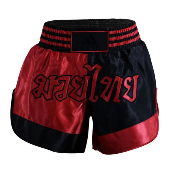 Adidas Muay Thai Shorts - Black/Red