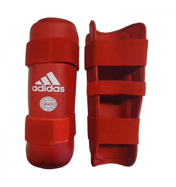 Adidas Shin Guards M / Red Adidas WAKO Shin Guards