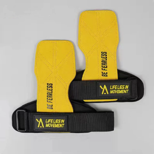 Be Fearless Weightlifting Straps & Supports Yellow Be Fearless Gym Weightlifting Grips