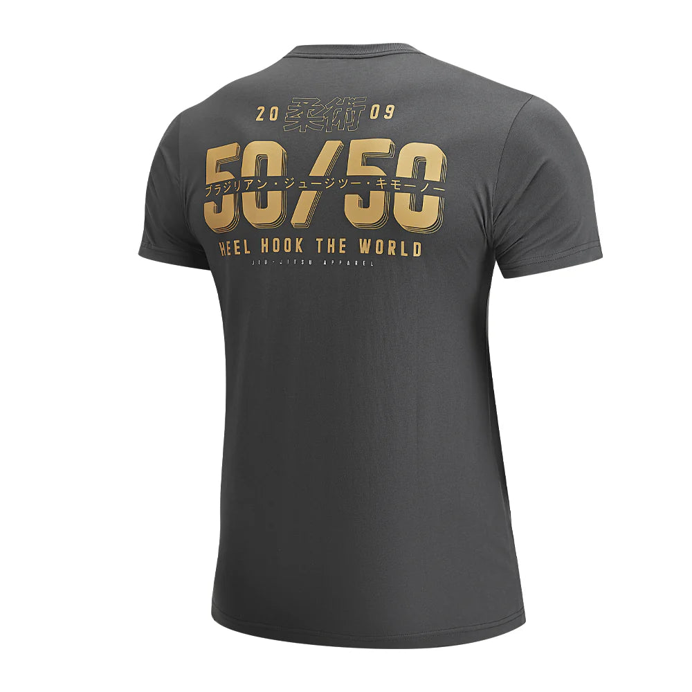 Budo BJJ T Shirts Budo 50/50 T Shirt - Gold