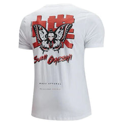 Budo BJJ T Shirts Budo Butterfly T-Shirt White