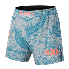 Budo MMA Shorts Budo Akkorokamui 5" Ultra Light Teal