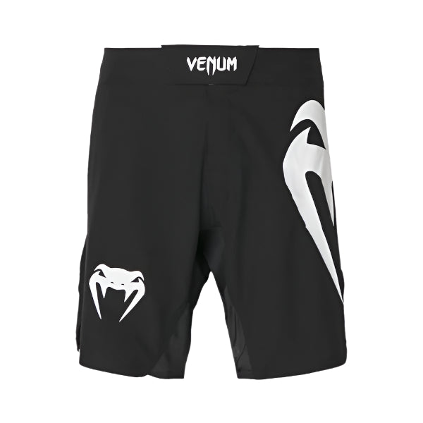 Budo MMA Shorts Venum Light 5.0 MMA Fight Shorts - Black/White