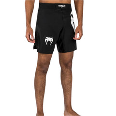 Budo MMA Shorts Venum Light 5.0 MMA Fight Shorts - Black/White