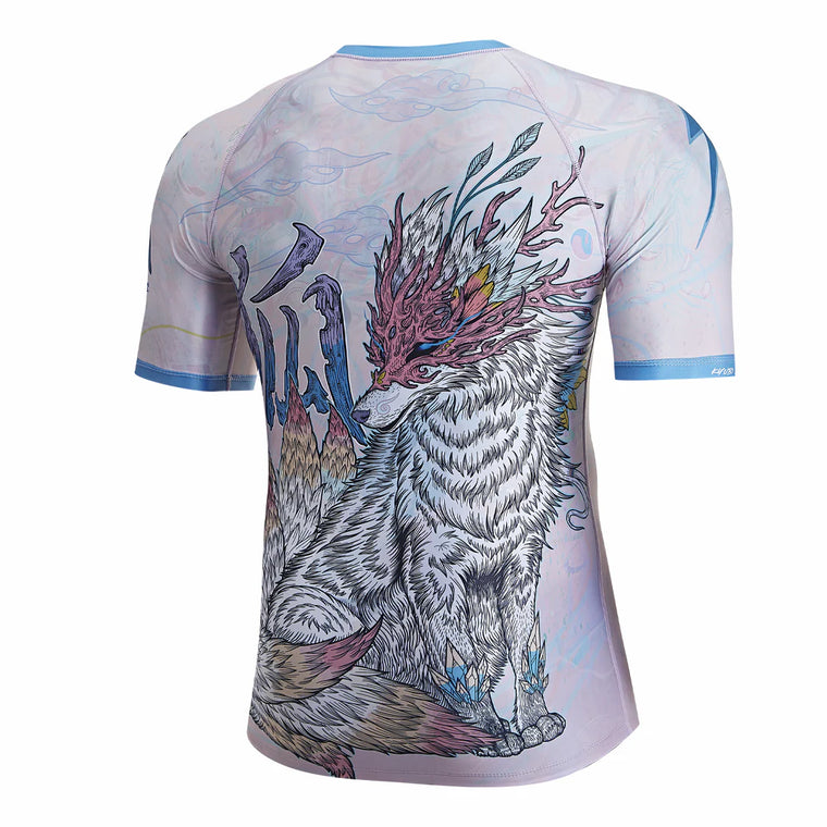 Budo Kitsune Rash Guard - Light