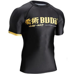 Budo Short Sleeve Rashguards Budo Nure Onna Rash Guard - Black