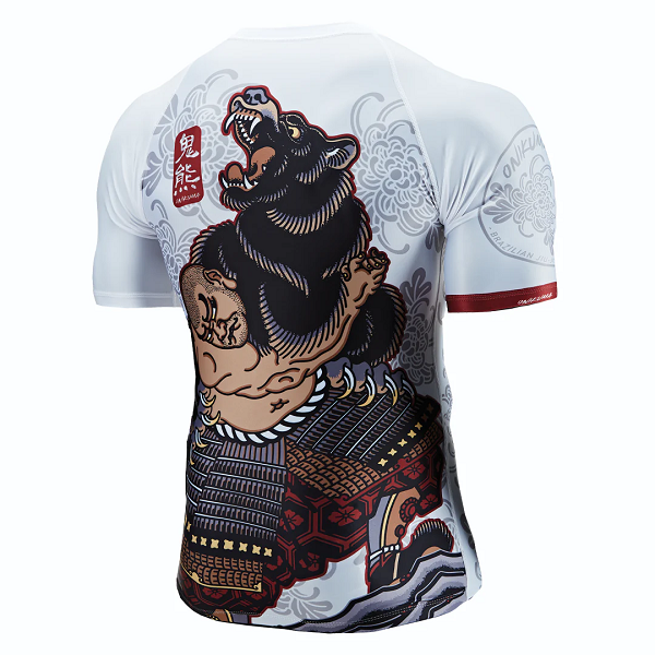 Budo Onikuma Rash Guard White