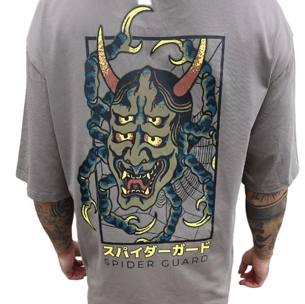 Budo T Shirts Budo Spider Guard BJJ Oversized T Shirt