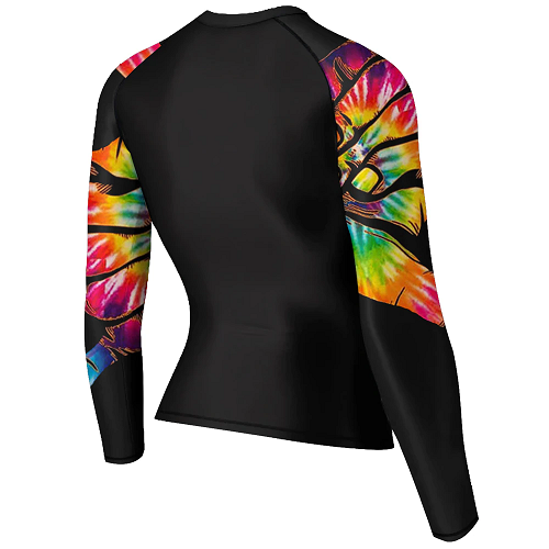 DIYUME Grappling BJJ Female DIYUME Female Grappling Rashguard Rainbow