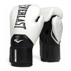 Everlast Boxing Gloves White/Black / 12oz Everlast Elite2 Boxing Gloves