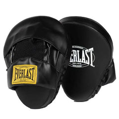 Everlast Focus Mitts Black Everlast 1910 Boxing Focus Mitts