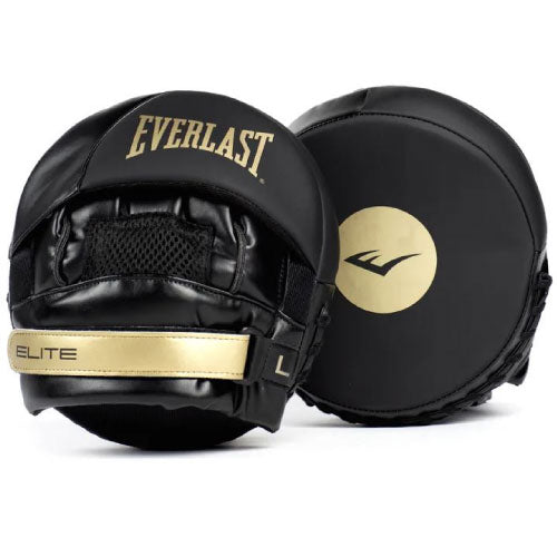 Everlast Focus Mitts Black/Gold Everlast Elite2 Boxing Micro Focus Mitts