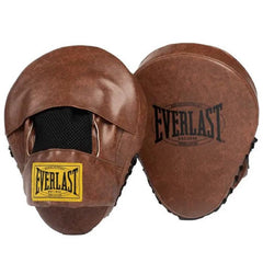 Everlast Focus Mitts Brown Everlast 1910 Boxing Focus Mitts