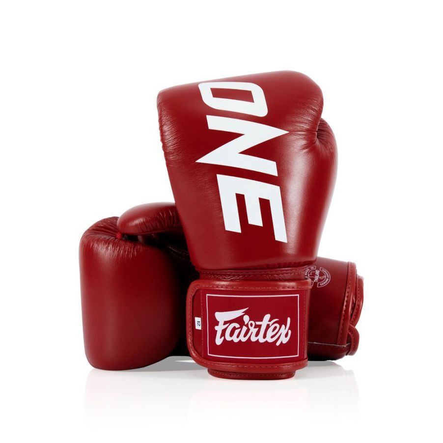 Fairtex Boxing Gloves 10oz / Red ONE x Fairtex Boxing Gloves