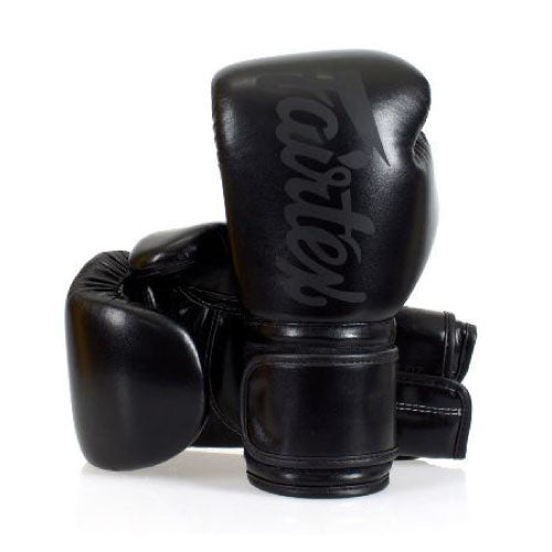 Fairtex Boxing Gloves 16oz / Black/Black Fairtex BGV14 Muay Thai Boxing Gloves