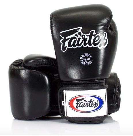 Fairtex Boxing Gloves Black / 6oz Fairtex Muay Thai Boxing Gloves BGV1