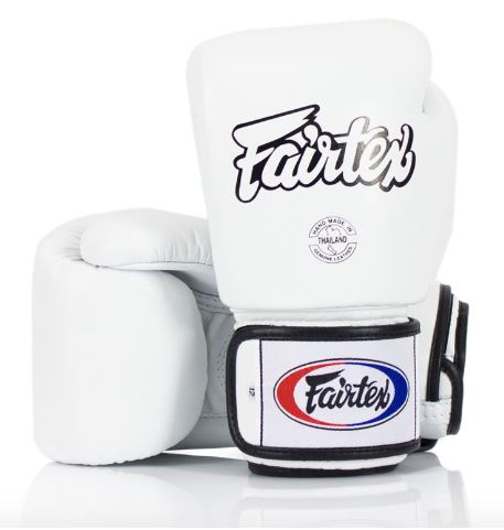 Fairtex Boxing Gloves White / 8oz Fairtex Muay Thai Boxing Gloves BGV1