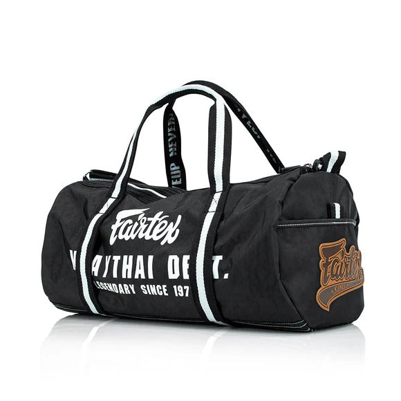 Fairtex Gear Bags Black Fairtex Bag9 Barrel Bag