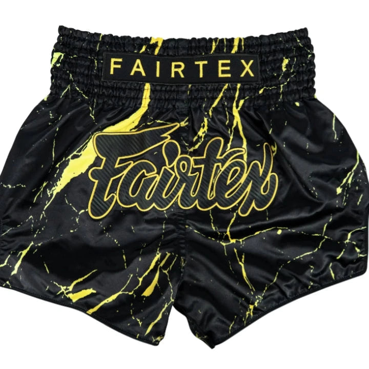 FAIRTEX Black Marble Muay Thai Shorts BS1947