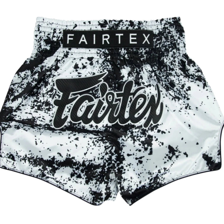 FAIRTEX Grunge White Muay Thai Shorts BS1948