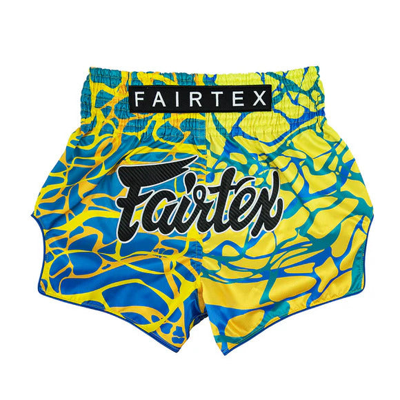 Fairtex Muay Thai Shorts FAIRTEX Magma Green Muay Thai Shorts BS1927