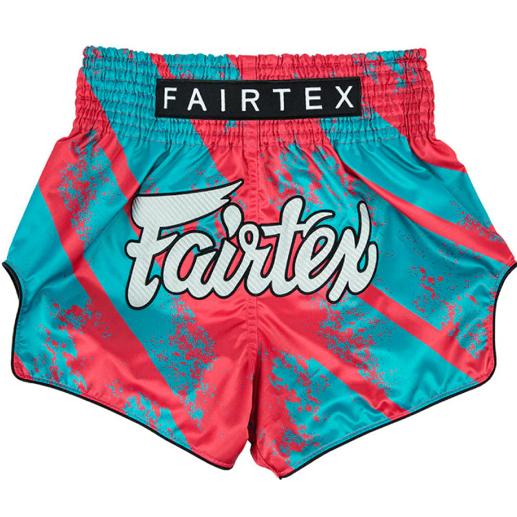 Fairtex Muay Thai Shorts FAIRTEX - Street King Muay Thai Shorts - Pink/Blue BS1929