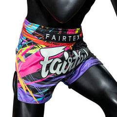 Fairtex Muay Thai Shorts FAIRTEX World Music Black Muay Thai Shorts BS1934