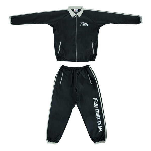 Fairtex Weight Management Fairtex VS4 Sauna Sweat Suit - Grey/White