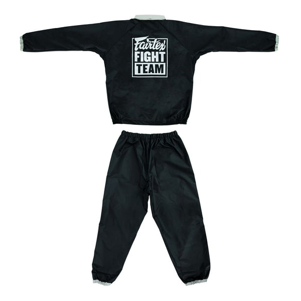 Fairtex Weight Management Fairtex VS4 Sauna Sweat Suit - Grey/White