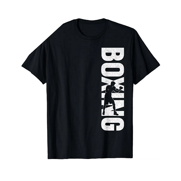 Fight Tees T Shirts Fight Tees Boxing Vertical T Shirt