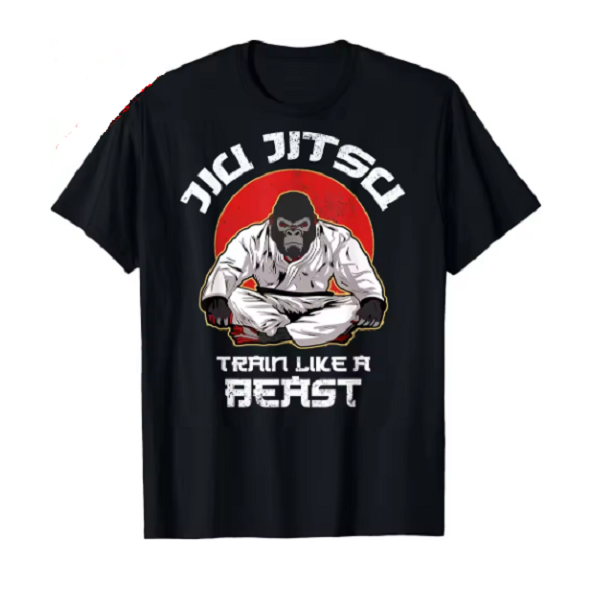 Fight Tees T Shirts Fight Tees Train Like A Beast T Shirt