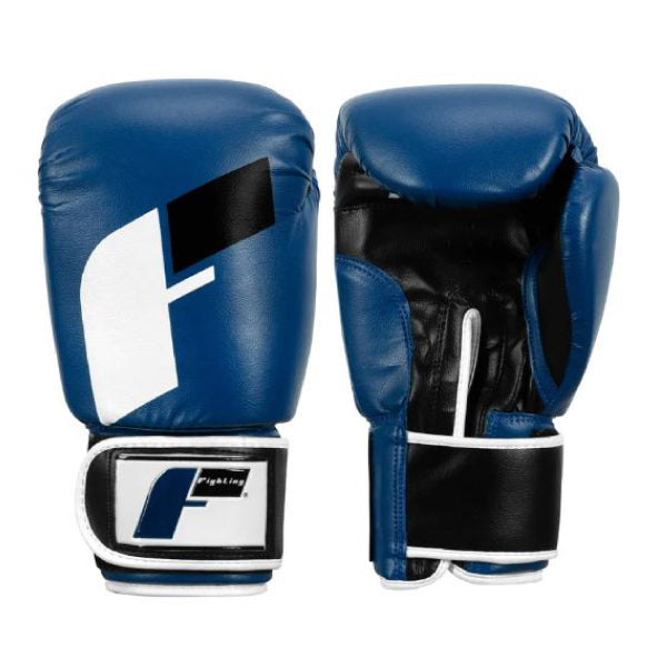 Fighting Sports Boxing Gloves 12oz / Blue Fighting Logo Boxing Gloves